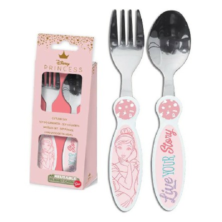 [8412497603183] PRINCIPESSE SET 2 POSATE ACCIAIO