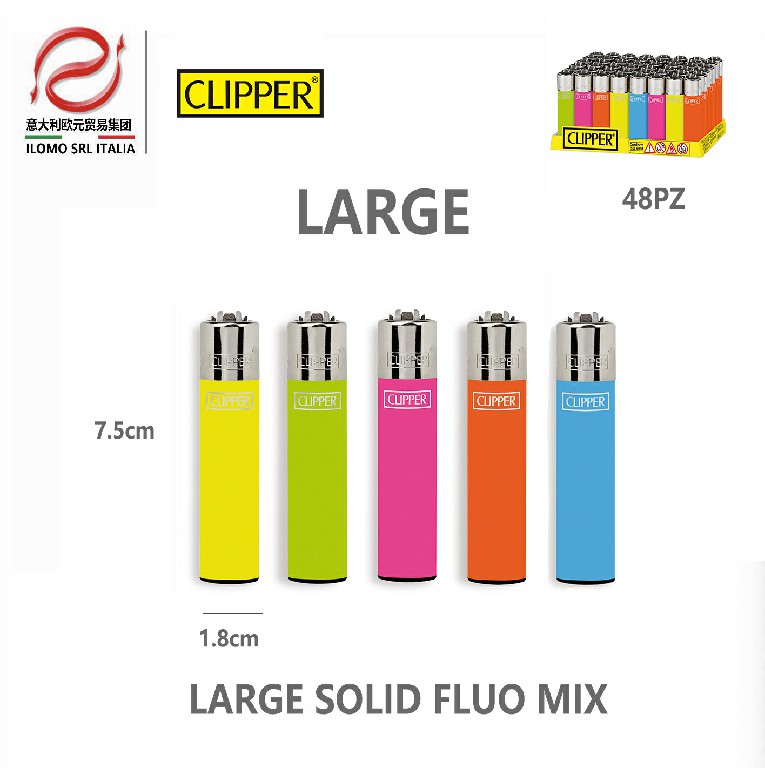 [8412765890376] CLIPPER  LARGE SOLID FLIO MIX