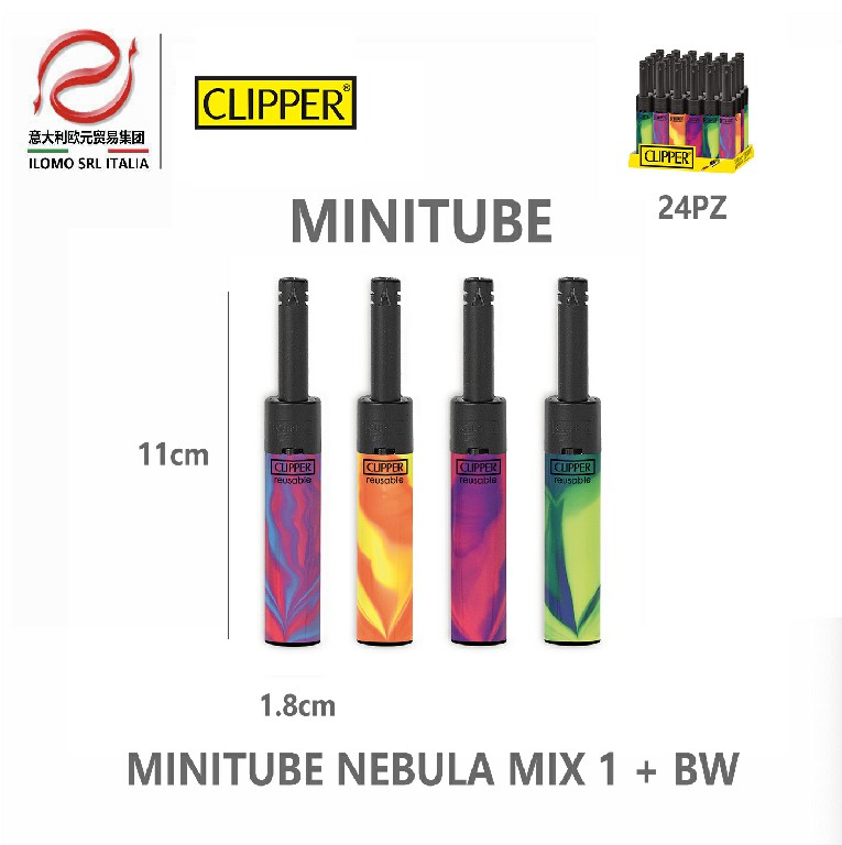 [8412766082480] CLIPPER MINITUBE NEBULA MIX 1 BW