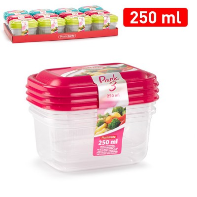 [8414926113072] SET 3 CONTENITORI 250 ML