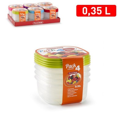 [8414926269991] PACK 4 CONTENITORI  0,35 L