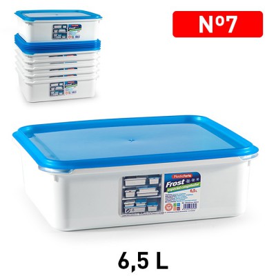 [8414926303282] CONTENITORE FROST 6,5 L BLU TRASLUCIDE