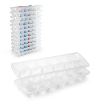 [8414926371151] SET 2 VASCHETTE FORMAGHIACCIO TRASPARENTE