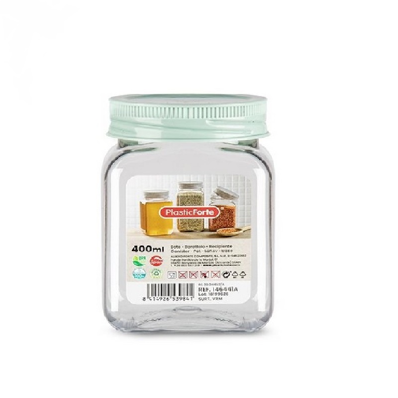 [8414926539841] BARATTOLO QUADRATO CLASSIC 400 ML SURT VRM