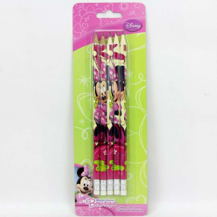 [8422535812552] MATITE 5 PZ IN BLISTER MINNIE