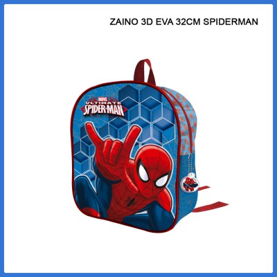 [8422535860072] ZAINO 3D EVA 32CM SPIDERMAN