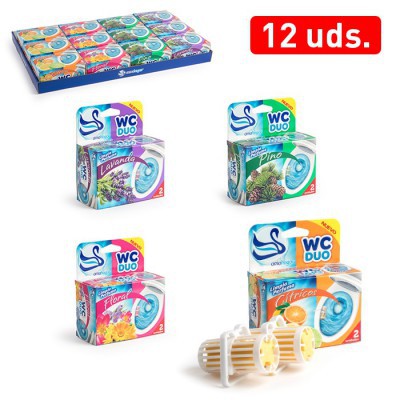[8423537001654] DEODORANTE WC DUO 2 RICARICHE FLOREALE