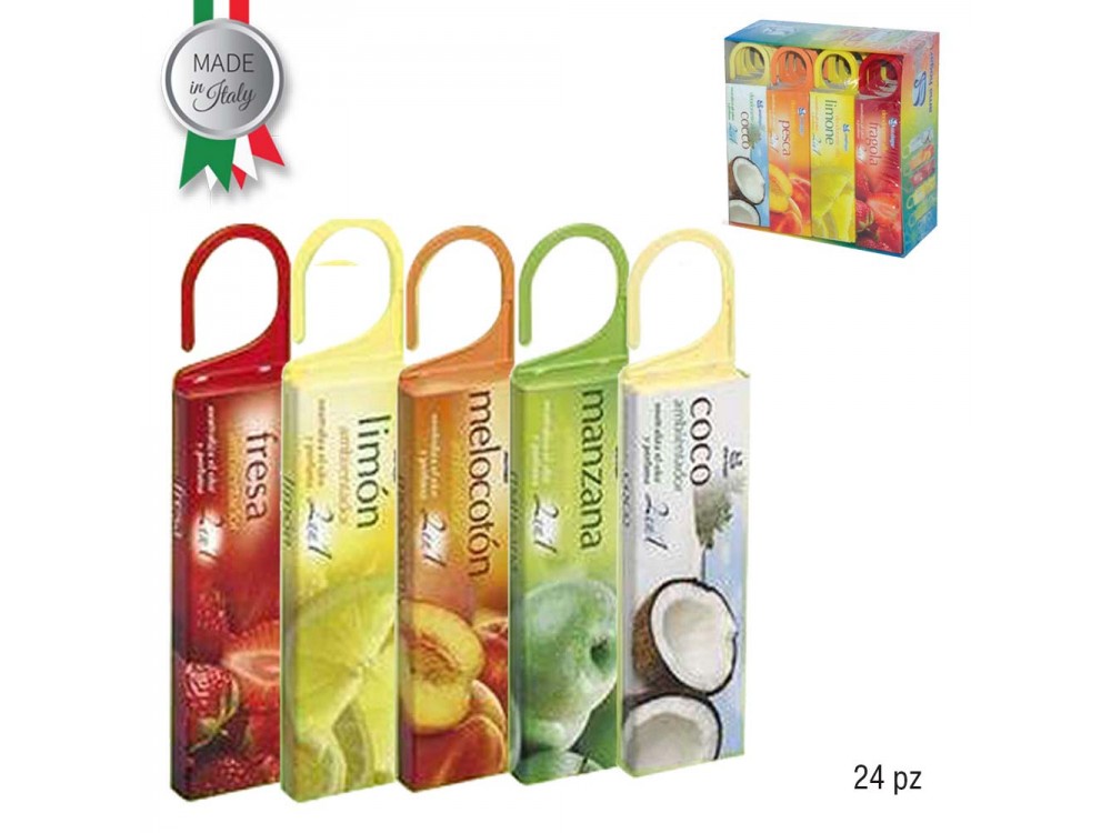 [8423537006178] AMAHOGAR DEODORANTE CON GANCIO FRUTTATA 24PZ.