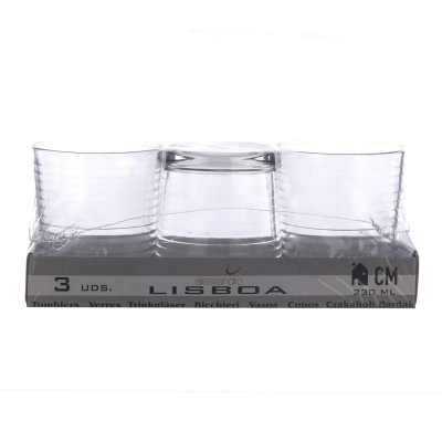 [8424906210899] S/3 BICCHIERI LISBOA