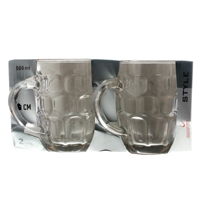 [8424906215757] 2 BICCHIERI DI BIRRA 550ML