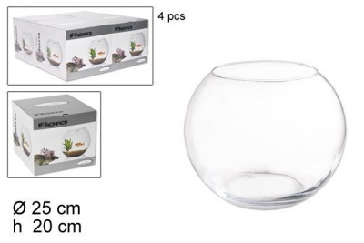 [8424906362215] BOCCIA PER PESCI 25CM SCATOLA REGALO