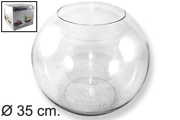 [8424906362239] BOCCIA PER PESCI IN VETRO 35CM