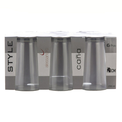 [8424906530010] PACK 6 BICCHIERI BIRRA LISA 230ML