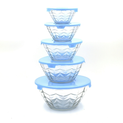 [8424906533660] 5 BOWLS DI VETRO LIONE