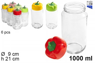 [8424906533707] BARATTOLO COP. FORMA PEPERONE 1000ML