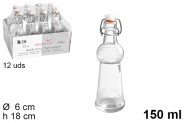 [8424906545625] BOTTIGLIA VETRO C/COPERCHIO ERM. 150ML