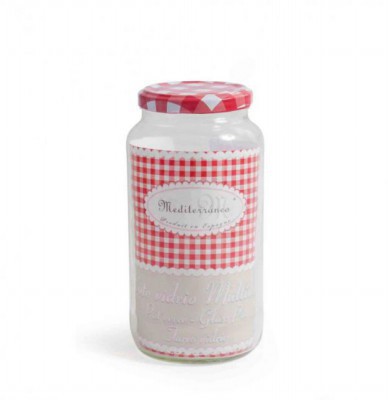 [8428141182164] BARATTOLO VETRO 935ML C/COPERCHIO (1/4 G