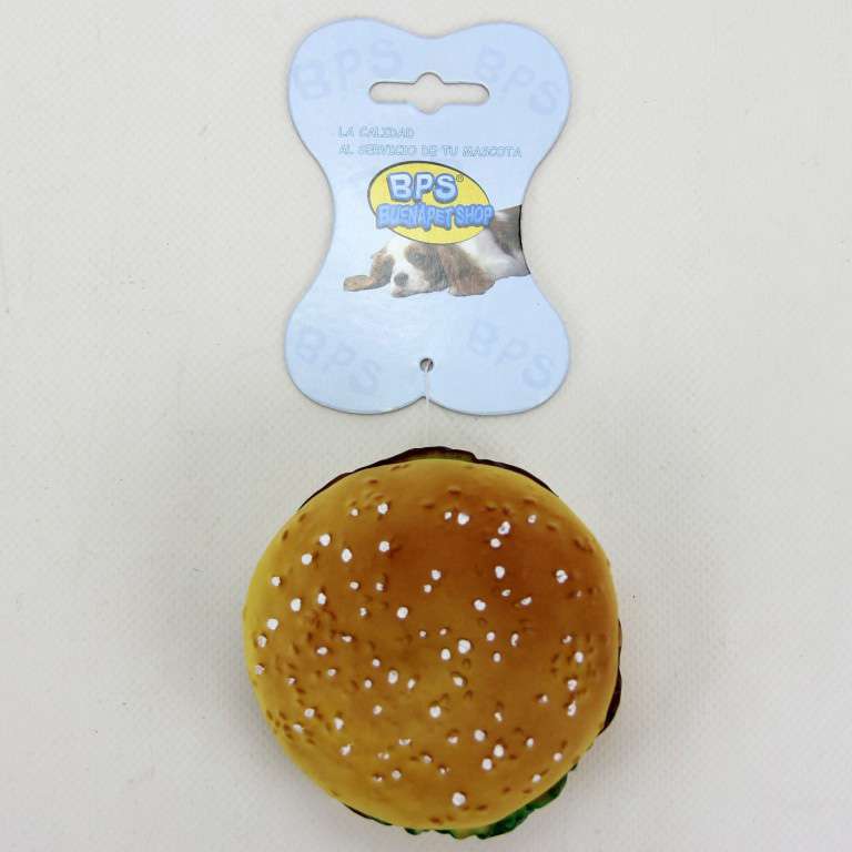 [8433298030114] GIOCATTOLO HAMBURGER PER CANE 9CM