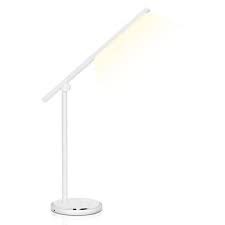 [8433325202750] LAMPADA LED DA SCRIVANIA PIEGHEVOLE BIANCA 8W 3000