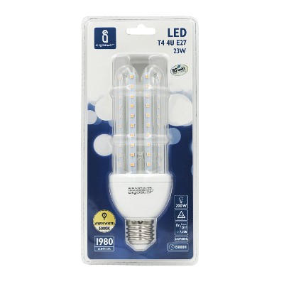 [8433340001116] LED B5 T4 4U 23W E27 3000K GIALLO