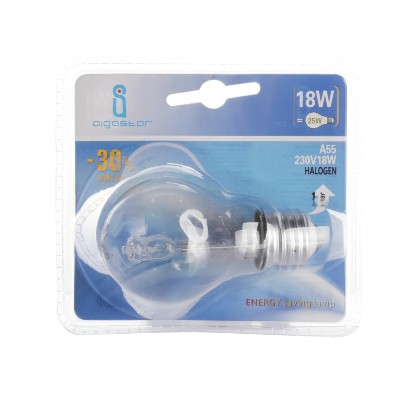 [8433340004674] BULBS A55 E27 18W IN CLAMSHELL