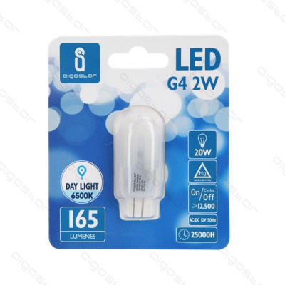 [8433340005770] LAMP LED BISPINA G4 2W=18W 6500K FREDDO