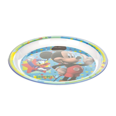 [8433774610588] PIATTO PIANO MELAMINA MICKEY