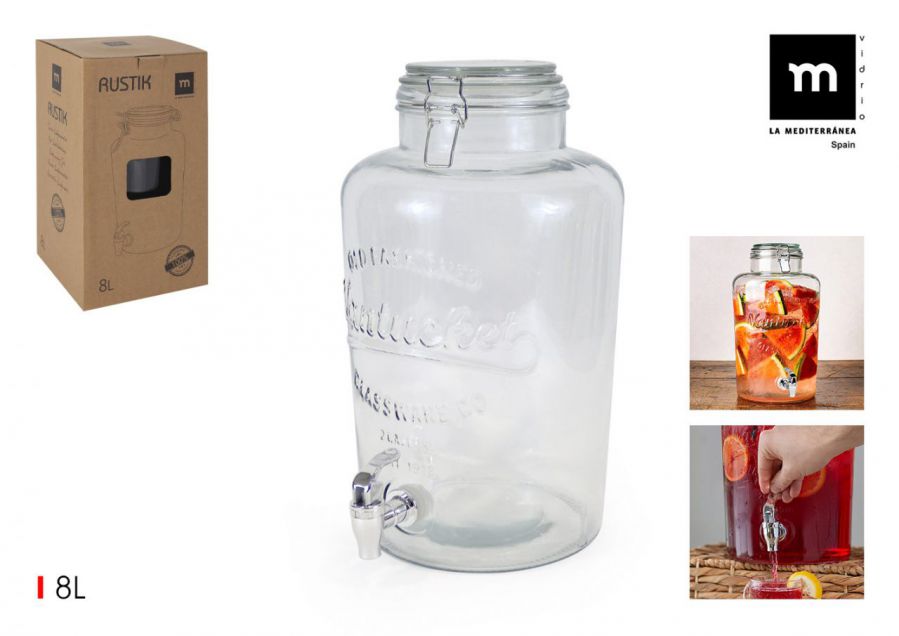 [8433774762713] TARRO DISPENSADOR C/GRIFO 8L