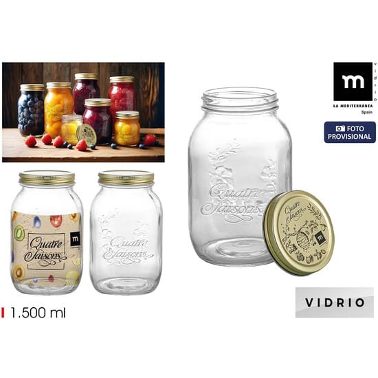 [8433774776543] BARATTOLO VETRO MULTIUSO LA MEDITERRANEA