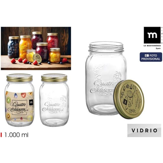 [8433774776550] BARATTOLO VETRO MULTIUSO LA MEDITERRANEA