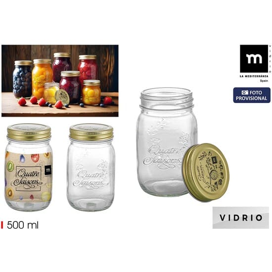 [8433774776574] BARATTOLO VETRO MULTIUSO LA MEDITERRANEA