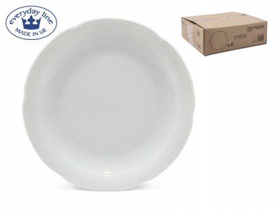 [8435133815146] PIATTO PIANO 27CM KAMELIA