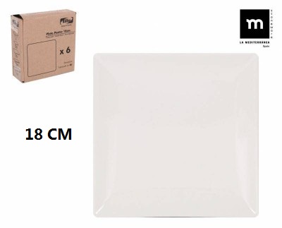 [8435133816679] PIATTO PROSTRI IVORY LUCENTEZZA 18CM EL