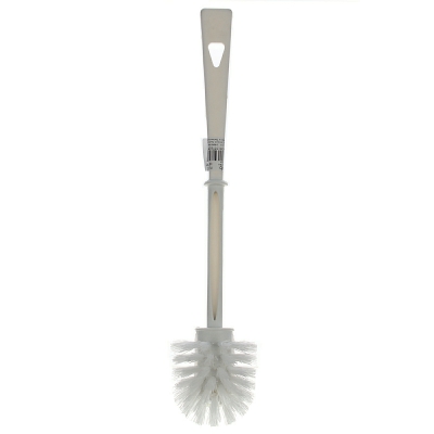 [8435133825435] SPAZZOLA DI PLASTICA WC 7X35CM BIANCO B