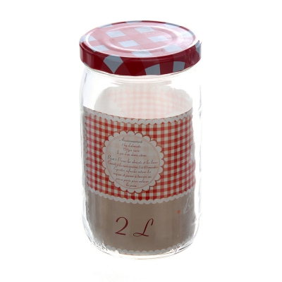 [8435133829570] VASO DI VETRO MULTIUSO 2000CC