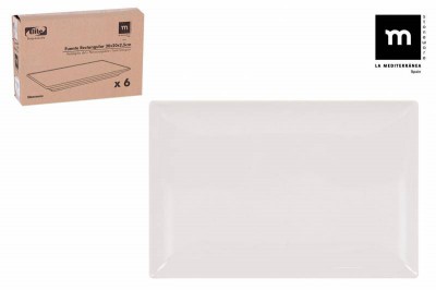 [8435133849974] AVORIO RECT LUMINOSO. PIATTO 30X20CM EL