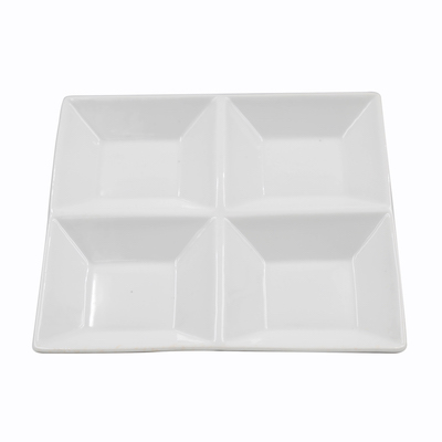 [8435133883817] PIASTRA CON 4 SCOMPARTI 9 23,5X23,5CM