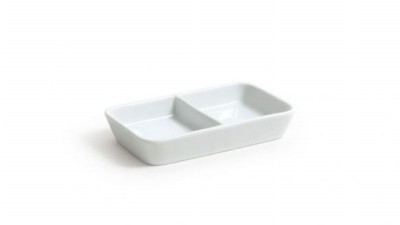 [8435133887419] VASSOIO 2 SCOMPARTI 4.75 12X7X2.5CM LA