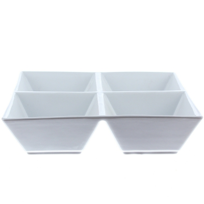 [8435133887471] PIATTO 4 SCOMPARTI 20X20X4,6CM