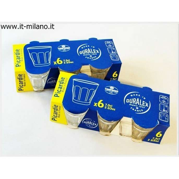 [8435138971625] SET 6 VASOS PICARDIE 7,5C1