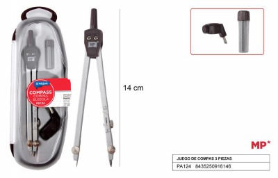 [8435250916146] COMPASSO + ACCESSORIO