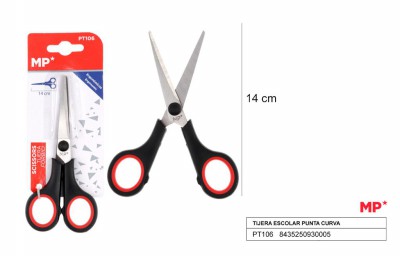 [8435250930005] FORBICI MULTIUSO 14CM NERO