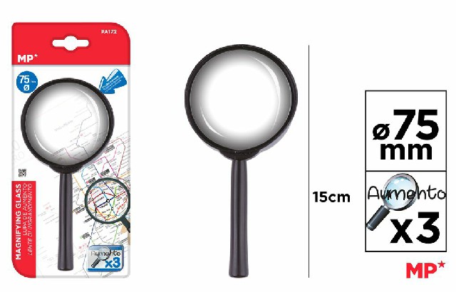 [8435250930074] LENTE DI INGRANDIMENTO 75MM