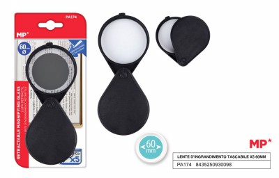 [8435250930098] LENTE DI INGRANDIMENTO TASCABILE 60MM