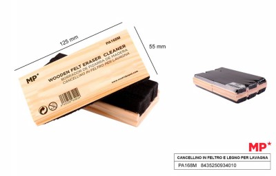 [8435250934010] CANCELLINO IN LEGNO PER LAVAGNA 125X55MM