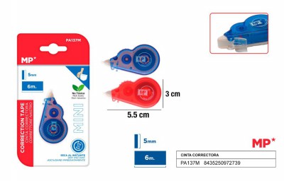 [8435250972739] MINI CORRETTORE A NASTRO 5MM X 6M
