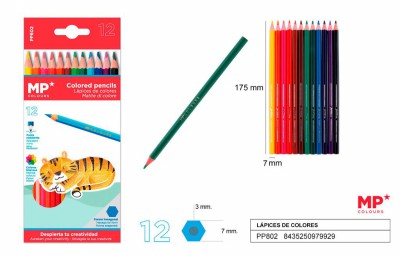 [8435250979929] MATITE COLORATE CONF. 12 COLORI