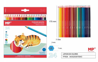 [8435250979943] MATITE COLORATE CONF. 24 COLORI