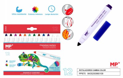 [8435250980109] PENNARELLI CAMBIA COLORE CONF. 12COLORI