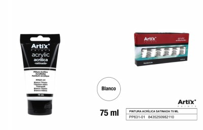 [8435250982110] ARTIX PITTURA ACRILICA 75ML BIANCO